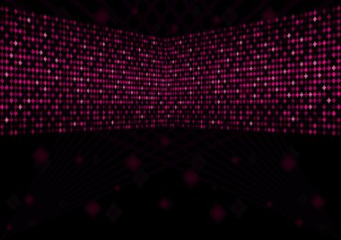 Disco pink background 2 clipart