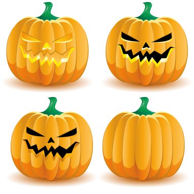 Halloween pumpkin 3 clipart