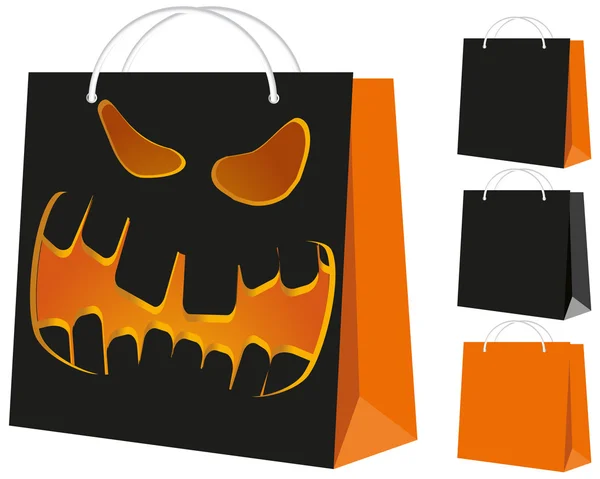 Halloween-Tasche, Teil 2 — Stockvektor