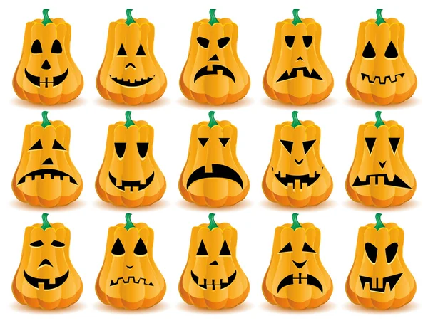 Halloween pumpkin 14 — Stock Vector