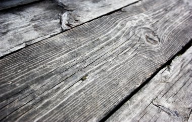 Old wooden boards clipart