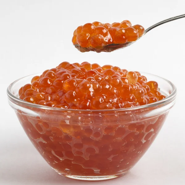 Caviar roșu — Fotografie, imagine de stoc