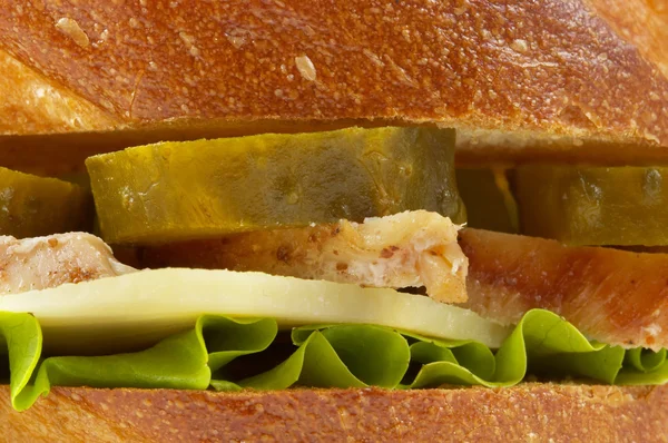 Sanduíche de frango — Fotografia de Stock