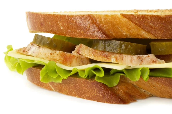 Csirke szendvics — Stock Fotó