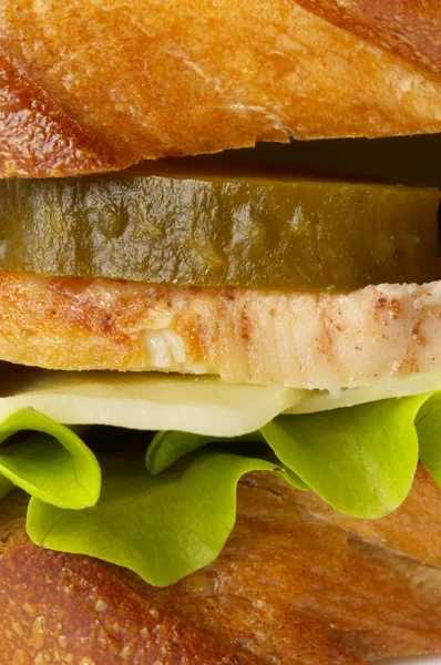 Куряче сендвіч — стокове фото