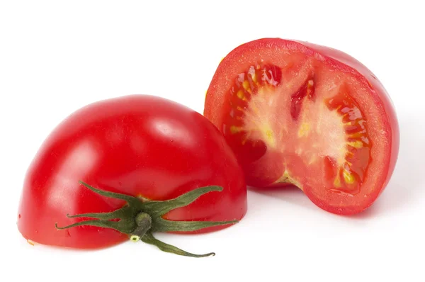 Iki yarım domates — Stok fotoğraf