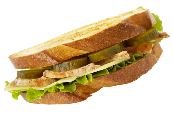 Tavuklu sandviç — Stok fotoğraf