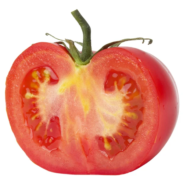 Yarım domates — Stok fotoğraf