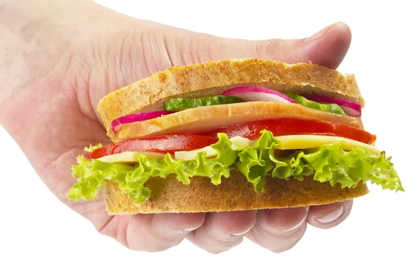 Tenho sanduíche de presunto — Fotografia de Stock
