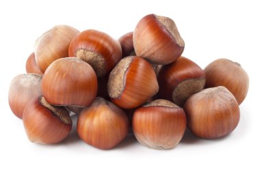 Some hazelnuts clipart