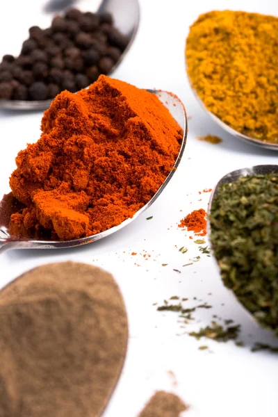 Various ground spices — Stock Photo, Image