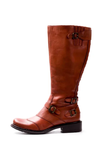 Brown boot Stock Photo