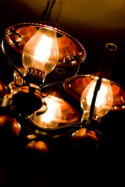 Régimódi lámpa — Stock Fotó