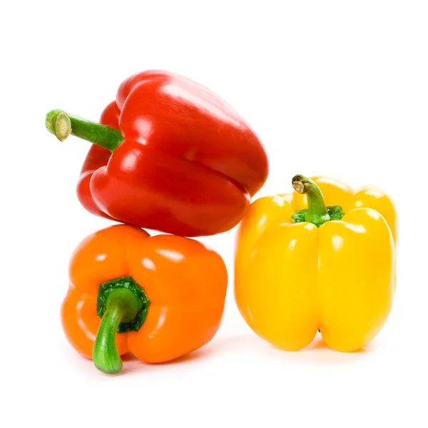 Tre peperoni — Foto Stock