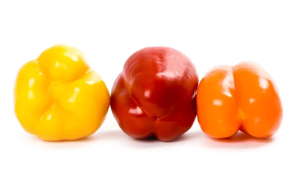 Τρία πιπέρια κουδουνιών — Φωτογραφία Αρχείου