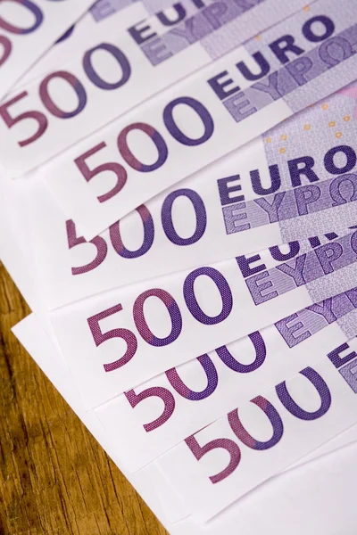 500 eurosedlar — Stockfoto