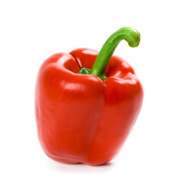 Red bell pepper clipart