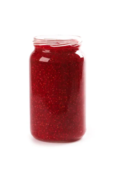 Homemade raspberry jam — Stock Photo, Image
