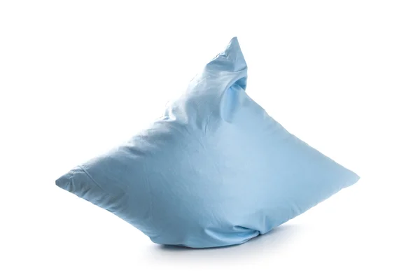 Travesseiro azul — Fotografia de Stock
