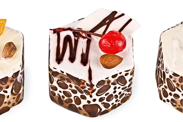밝은 맛 있는 케이크 — 스톡 사진