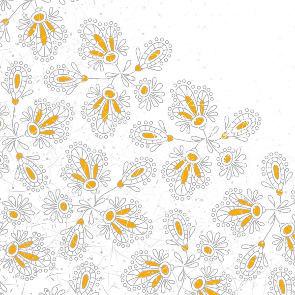 花のベクトル イラスト — ストックベクタ