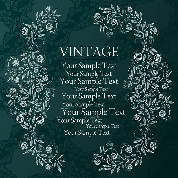 stock vector Vintage background