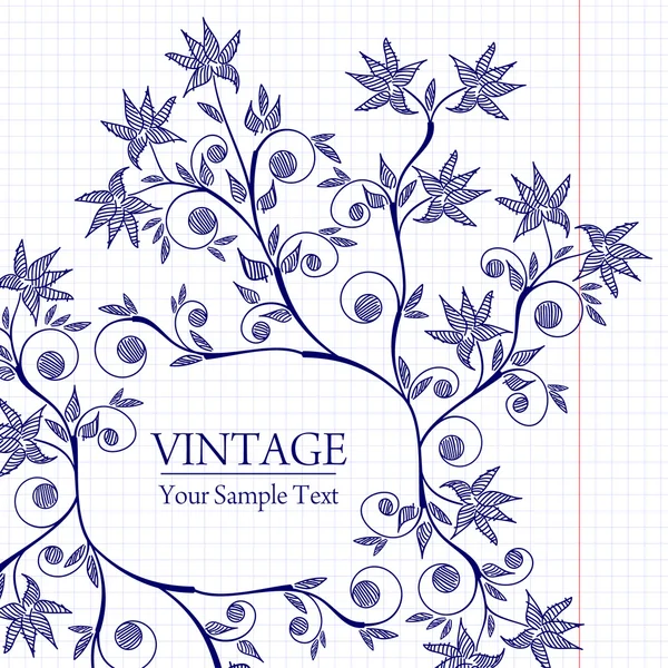 stock vector Vintage background