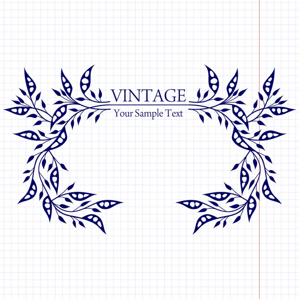 stock vector Vintage background