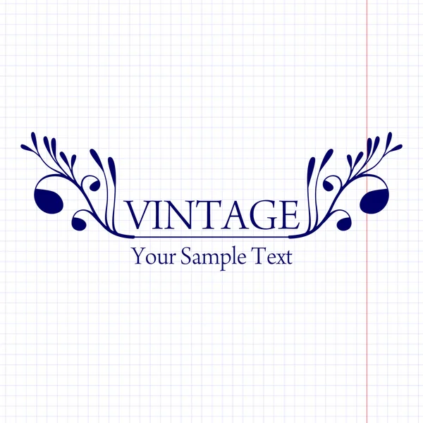 Vintage background — Stock Vector