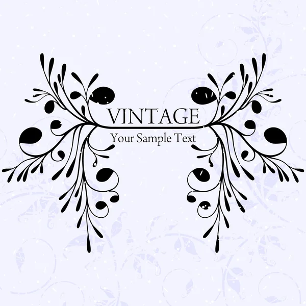 stock vector Vintage background