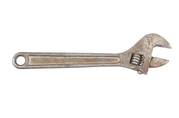 Wrench isolated on a white background — Stock Photo, Image