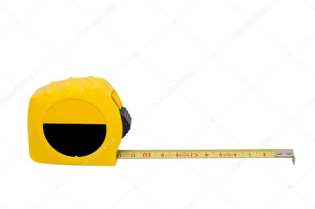Ruler isolated on a white background