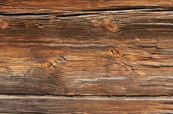 Old brown wooden background. — Stock Photo, Image
