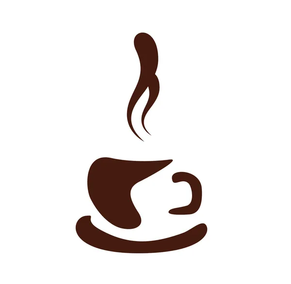 Tasse de café pour votre design . — Image vectorielle