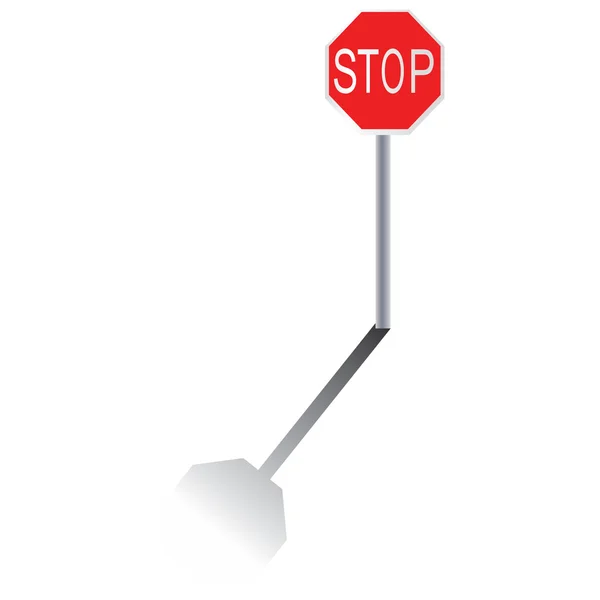 Traffic sign. Vector illustration — Stock Vector