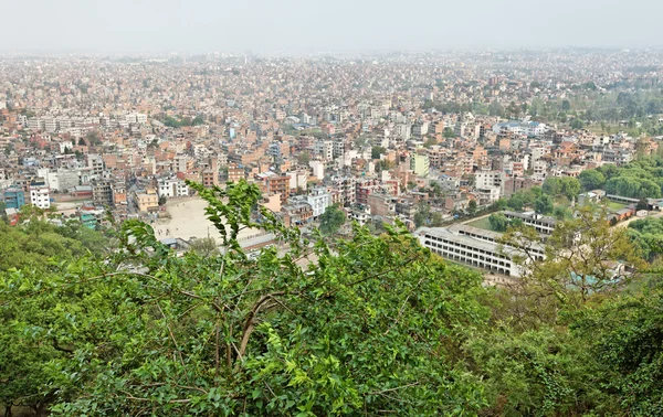 Widok na miasto Kathmandu, nepal — Zdjęcie stockowe