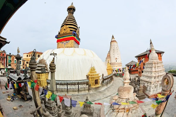 Stupa Swayambhunath (świątyni małp) — Zdjęcie stockowe