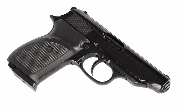 stock image Black pistol