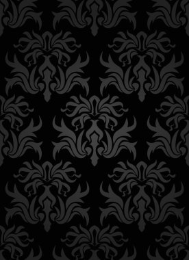 Seamless wallpaper pattern. clipart