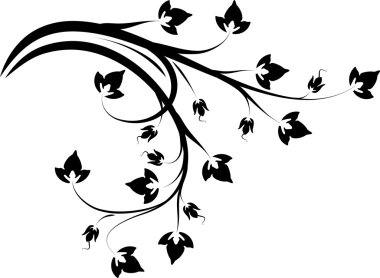 Decorative branch. clipart