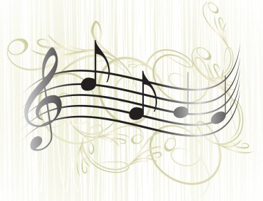 Music notes for your design. clipart