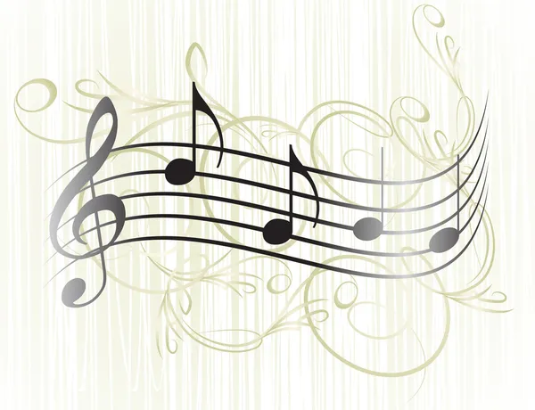 Music notes for your design. — Stock Vector