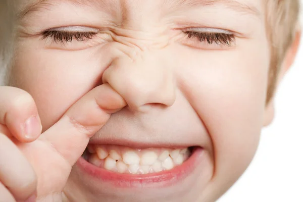 stock image Picking nose