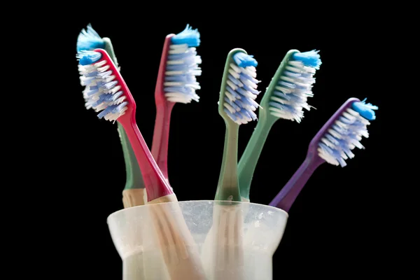 歯ブラシ歯磨き粉 — ストック写真