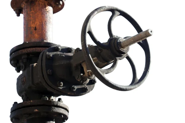 Gas brandstof ventiel — Stockfoto