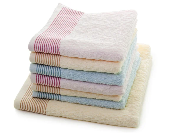 Asciugamano pila — Foto Stock