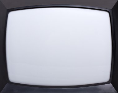 Retro television screen clipart