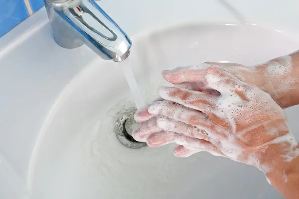 Мыло для мытья рук — стоковое фото