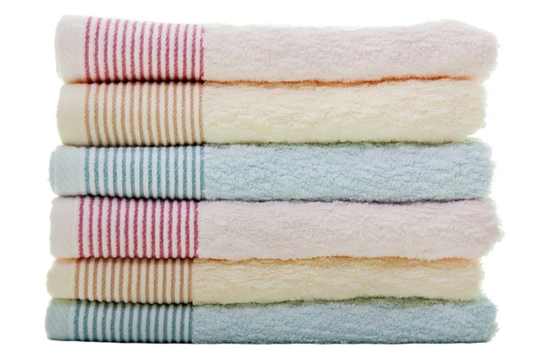 Asciugamano pila — Foto Stock