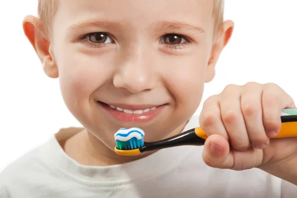 Tänderna borsta — Stockfoto